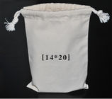 ロゴによってカスタマイズされる布のサンプル袋、綿ロープが付いている採鉱のサンプル袋